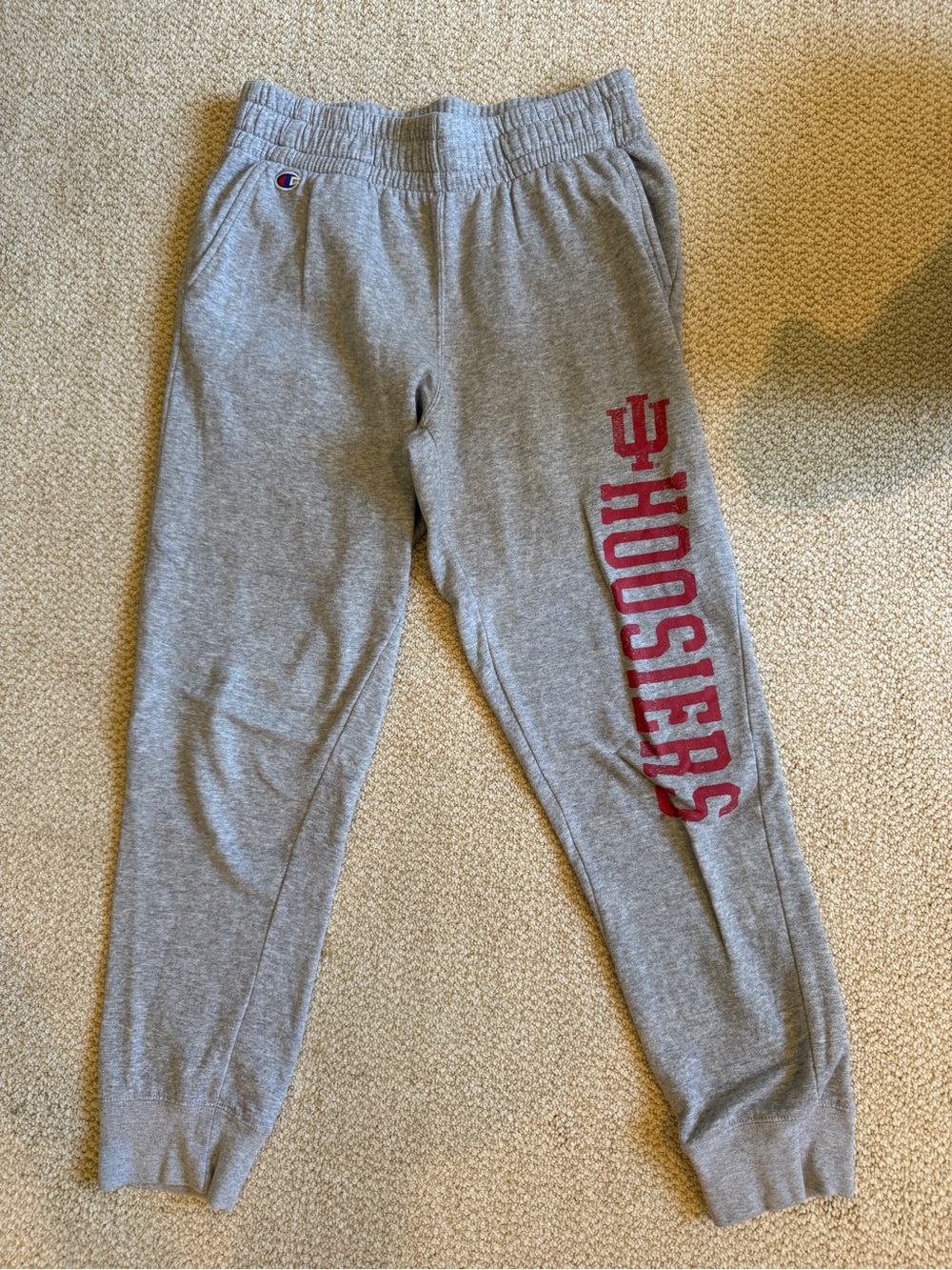 Champion Grey 'Hoosiers' Sweatpants